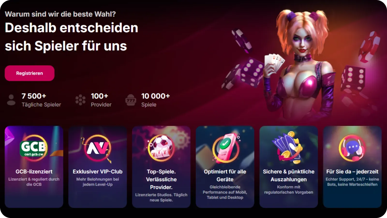 Warum Spieler NV Casino wählen